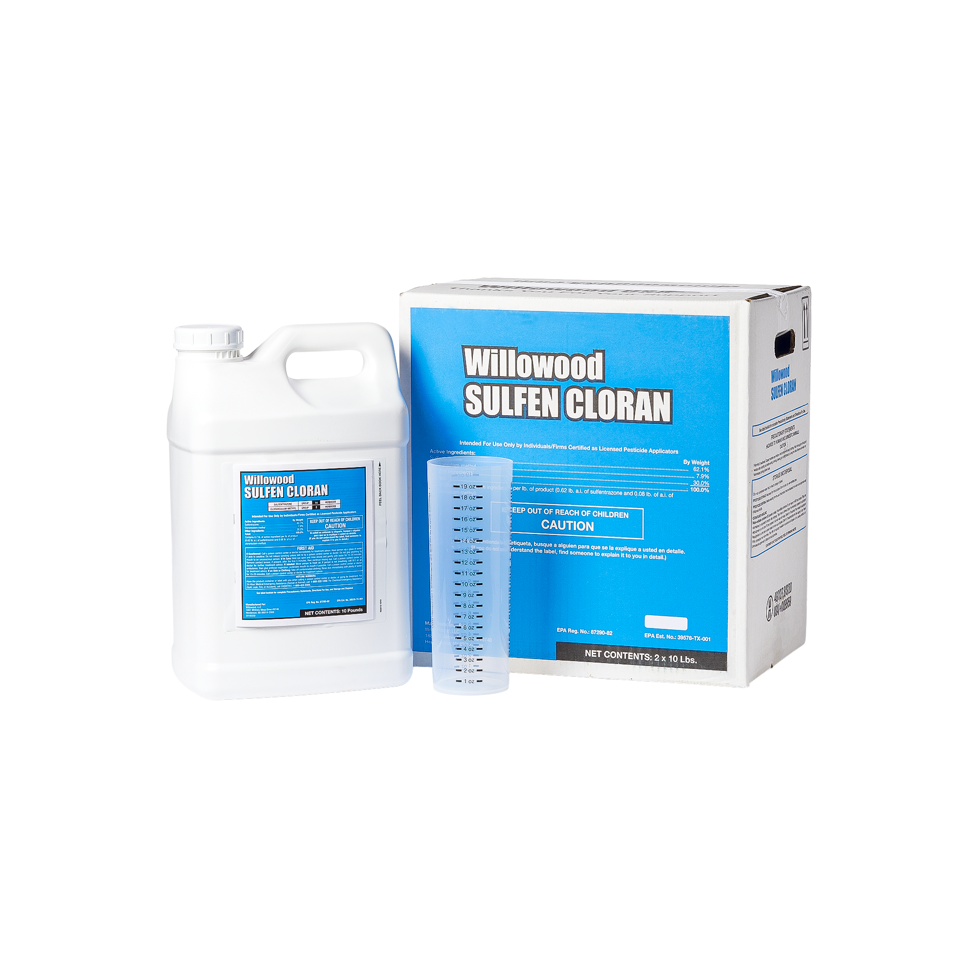 Crop Protection-30650 Willowood Sulfen Cloran (2 10)-With-Box