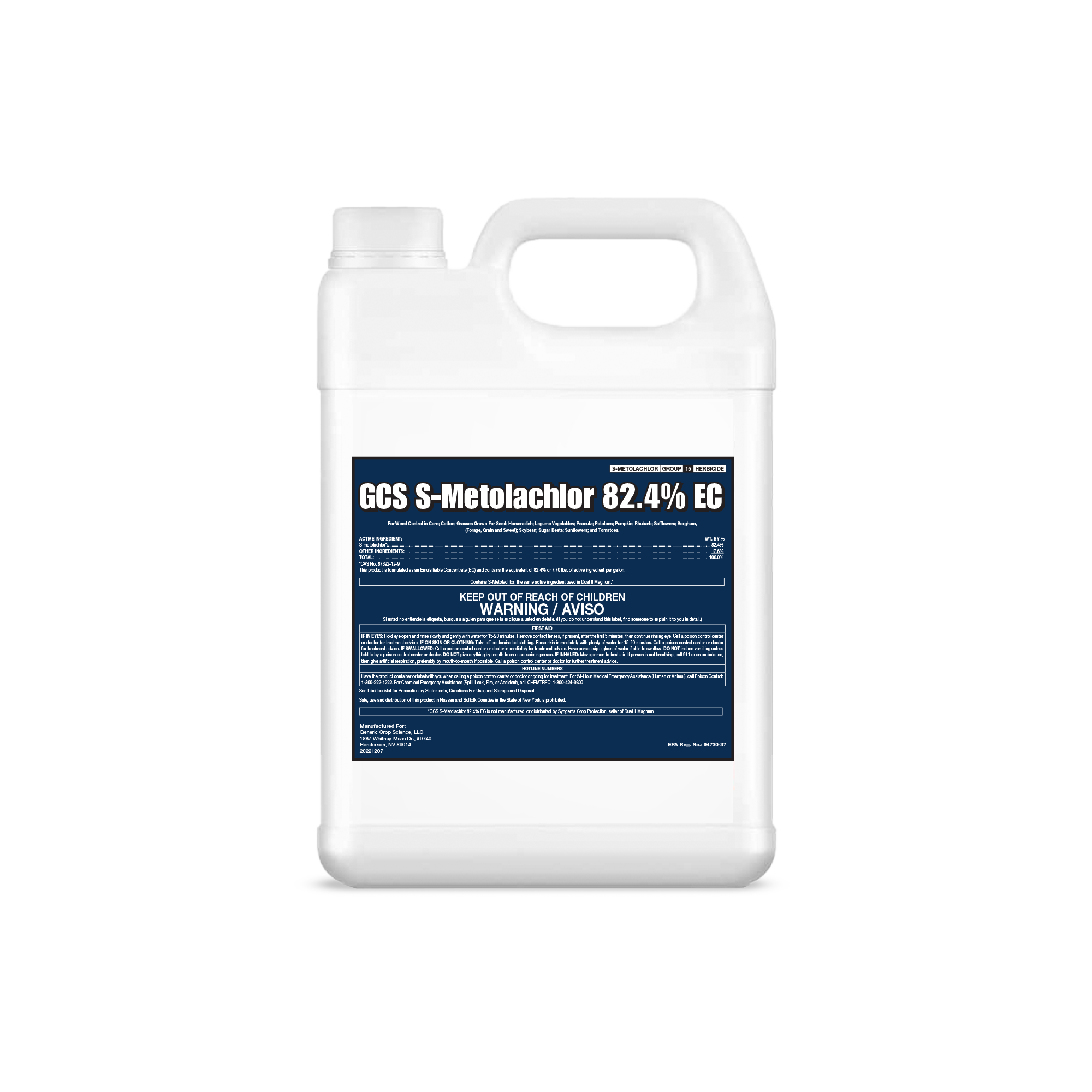 GCSS-Metolachlor82.4-Jug