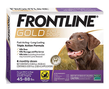 Frontline Gold Canine 45-88 lb