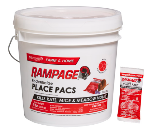 Rampage® Rodenticide Place Pacs