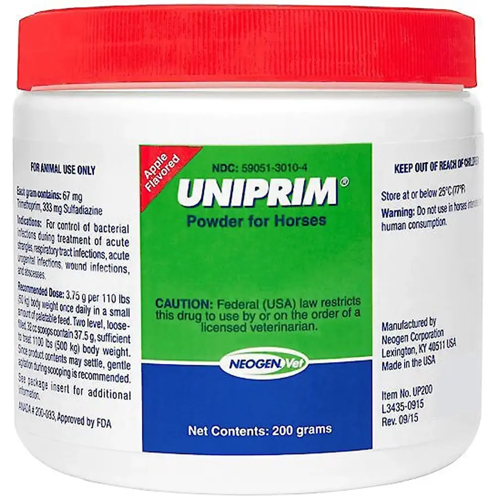 Uniprim Powder for Horses, 200 g