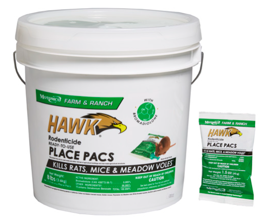 Hawk Rat Bait Place Pacs