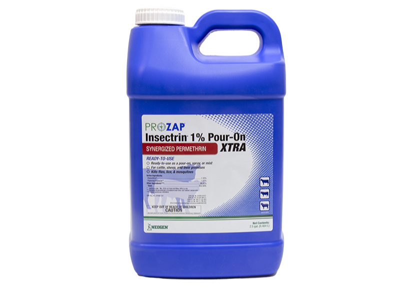 Prozap® Insectrin® 1% RTU Pour-On XTRA 2.5 gal