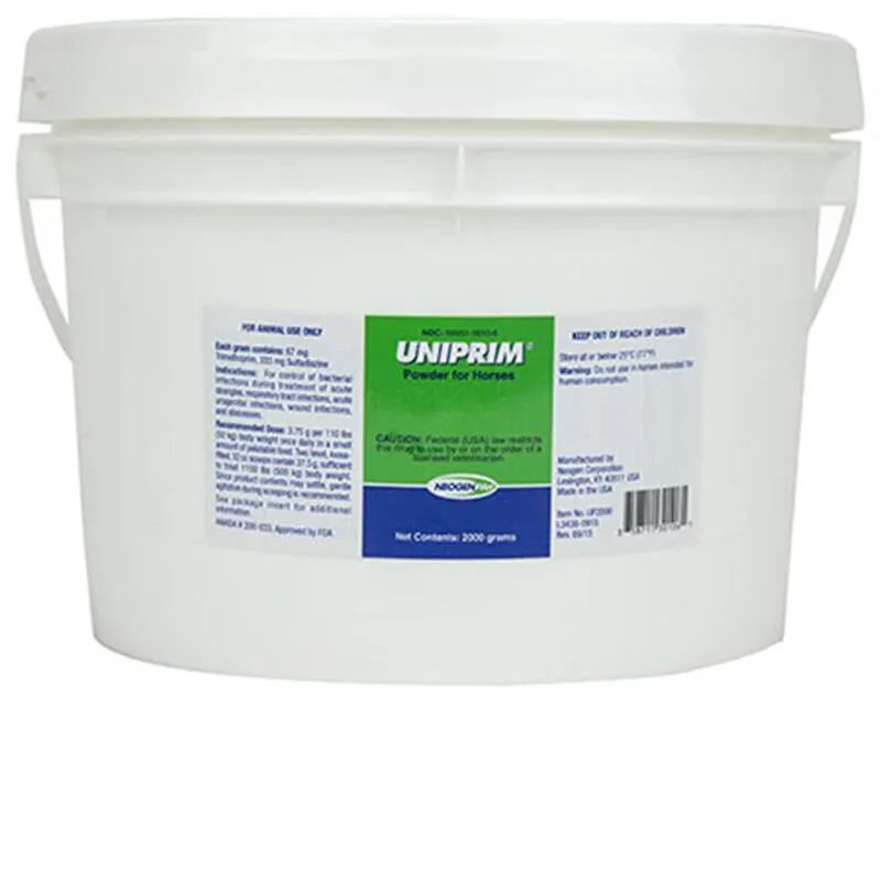 Uniprim Powder for Horses, 2000 g