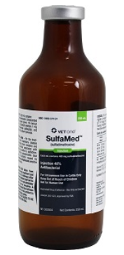 SulfaMed™ 40% Injection (VetOne), 250 mL