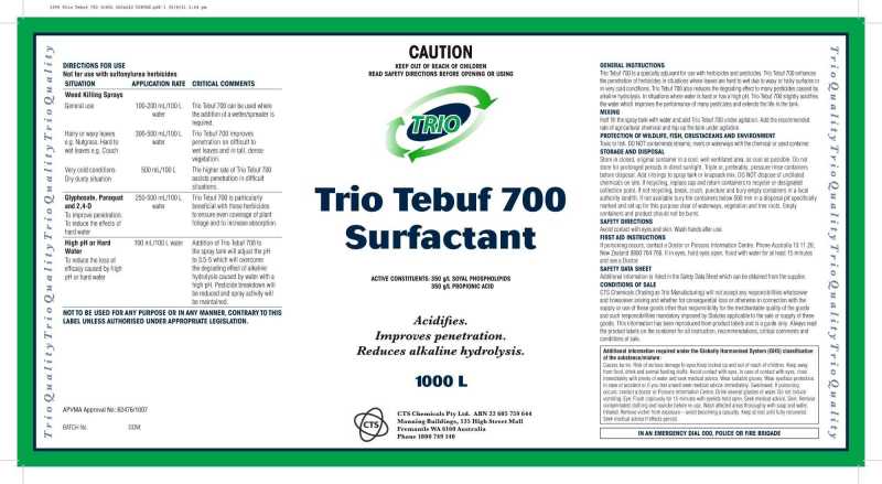 Trio Tebuf 700 Surfactant