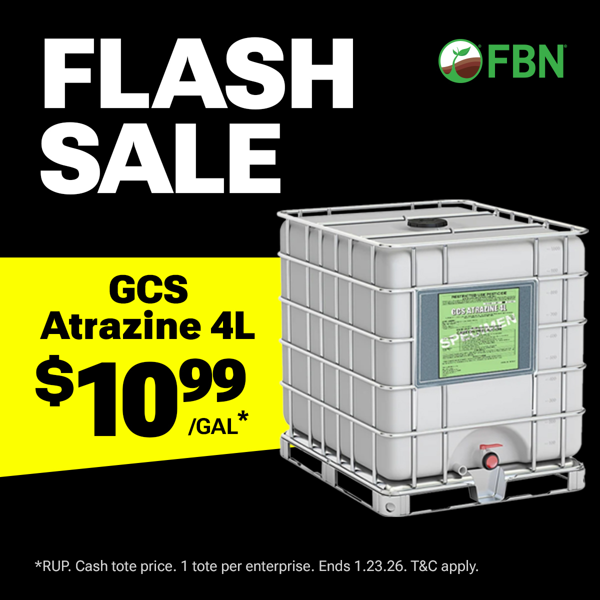 January 2026 Atrazine Flash Sale