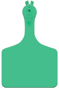  Allflex ATag Feedlot, Blank, 50 Count (Light Green)