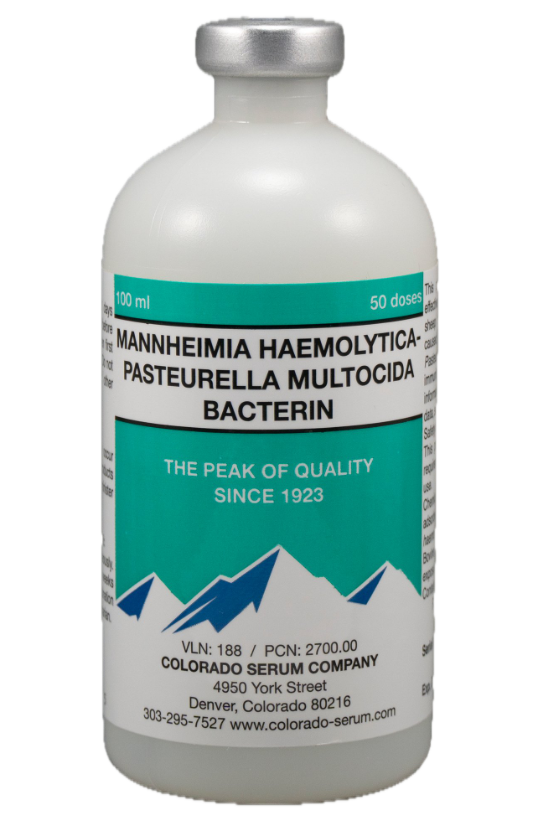 Mannheimia Haemolytica-Pasteurella Multocida 50 dose