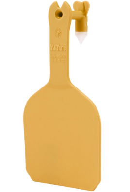 Y-Tex Y-Tag Feedlot, Blank, (Orange)