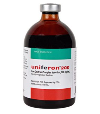 Uniferon 200 Injection (Iron Dextran)