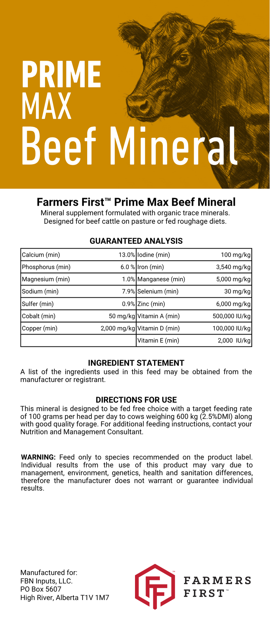 PRIME MAX BEEF MINERAL