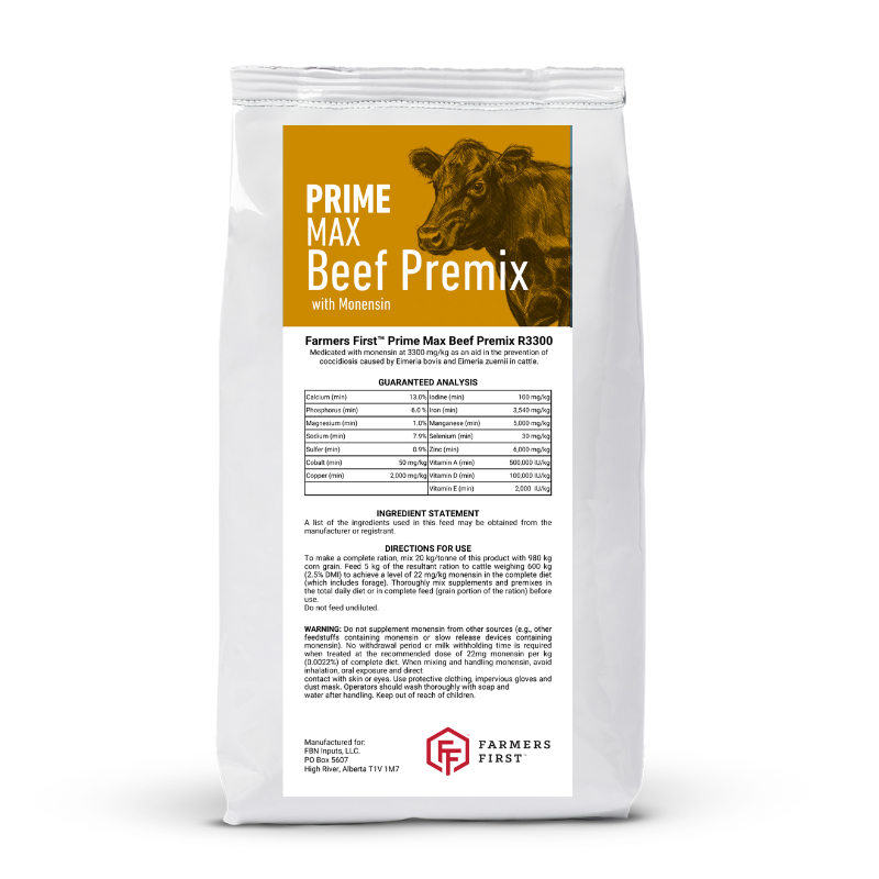 Prime Max Beef Premix R3300 Bag