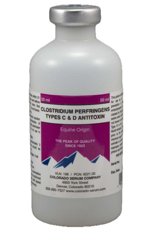 Clostridium Perfringens C & D Antitoxin 50 ml