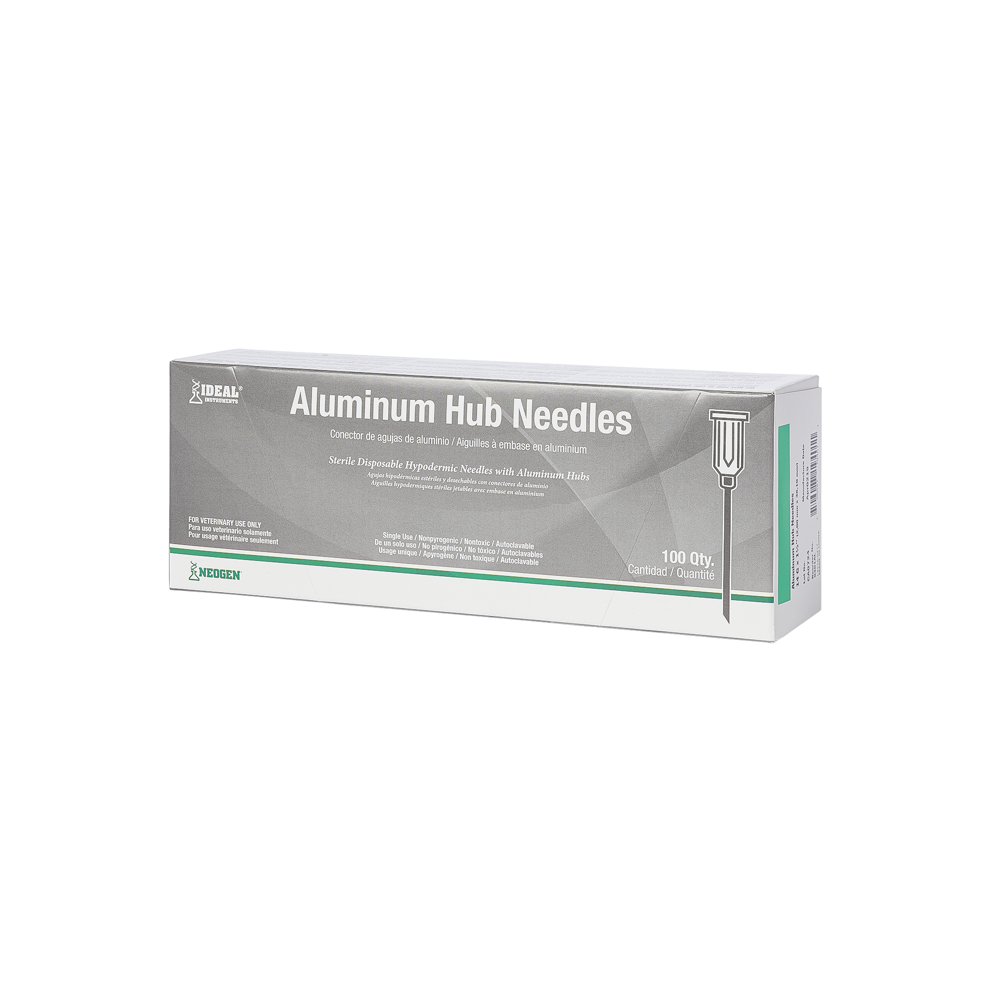 14G X 1-1/2" Monoject Aluminum Hub Needle_BOX