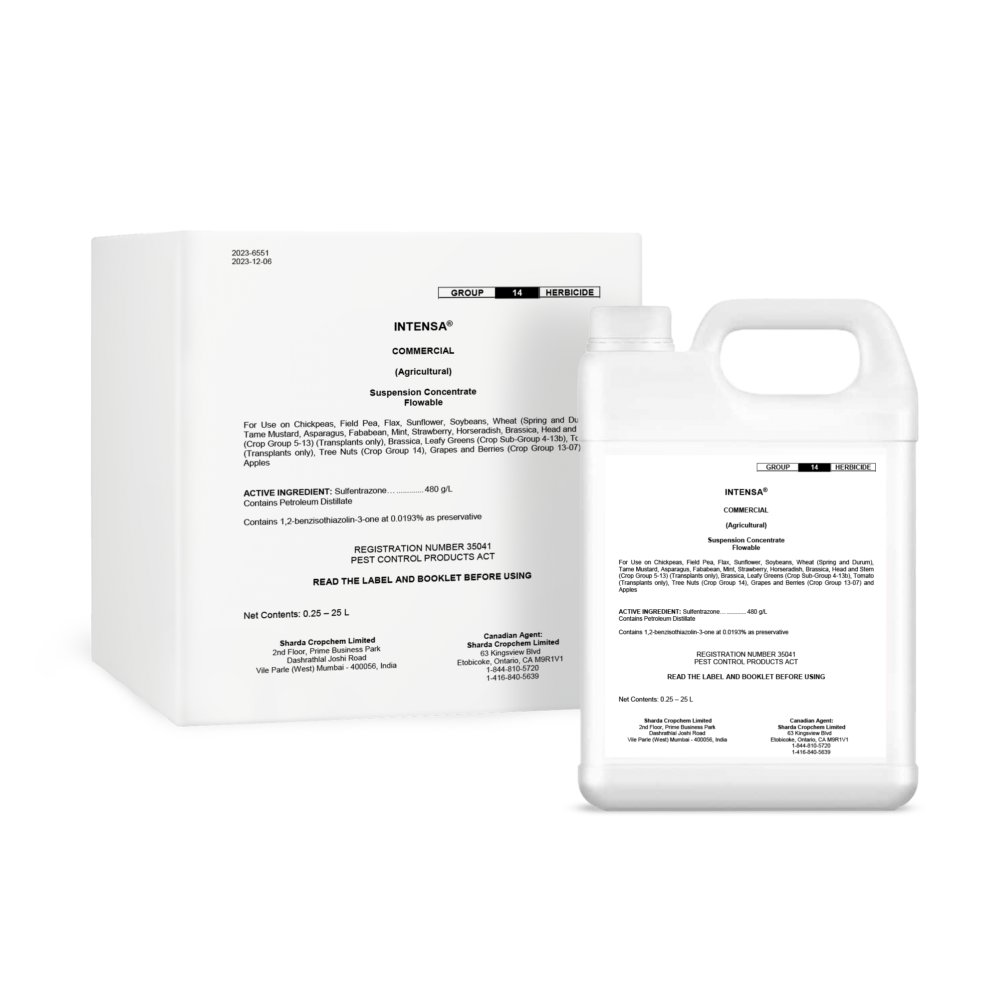 Intensa™ Herbicide Jug CAN