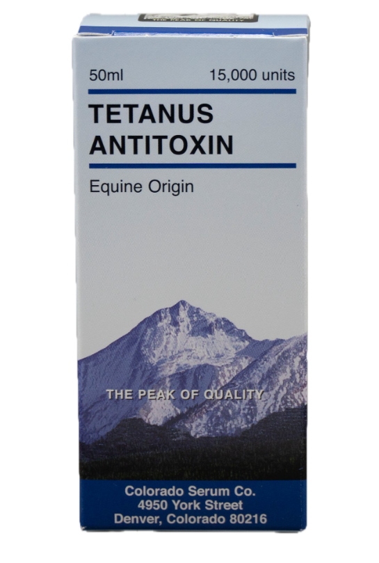 Tetanus Antitoxin 15,000 units