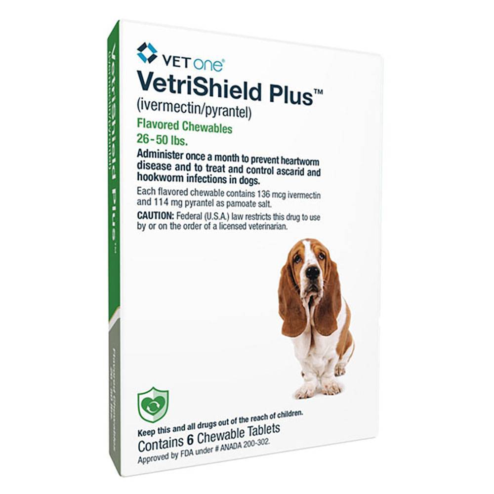 VetriShield Plus for Dogs 26-50 lbs (Green)