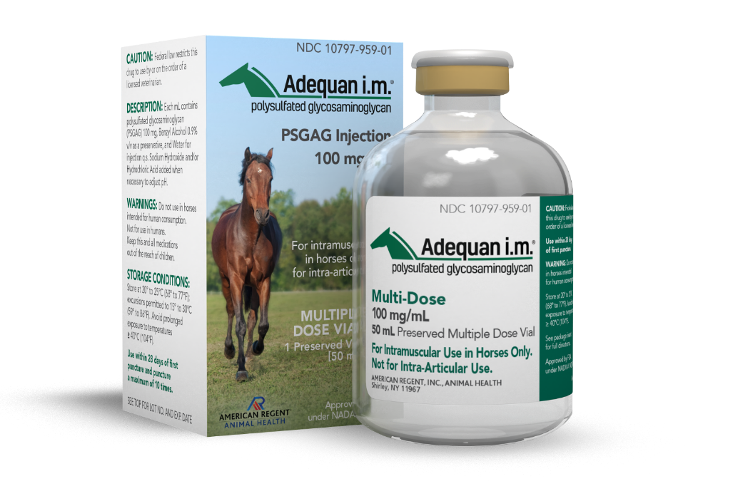 Adequan im. Injection for Horses Multi-Dose, 50 mL