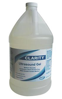 Clarity Ultrasound Gel, 1 Gallon