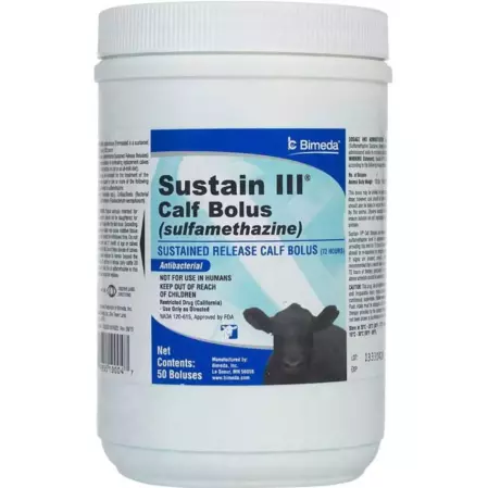 Sustain III Calf Bolus (RX), 50 Count