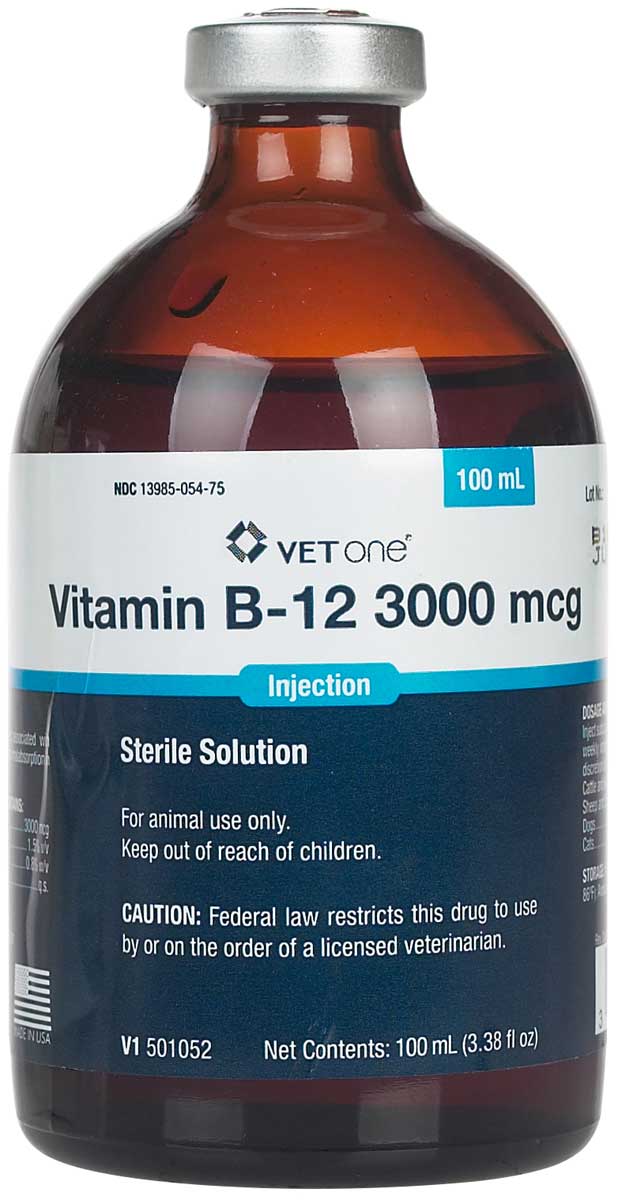 Vitamin B-12 3000 (VetOne), 100 mL