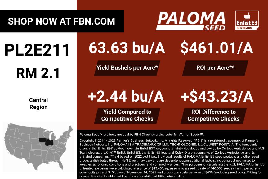 PL2E211 - Central - 2022 Yield Graphic