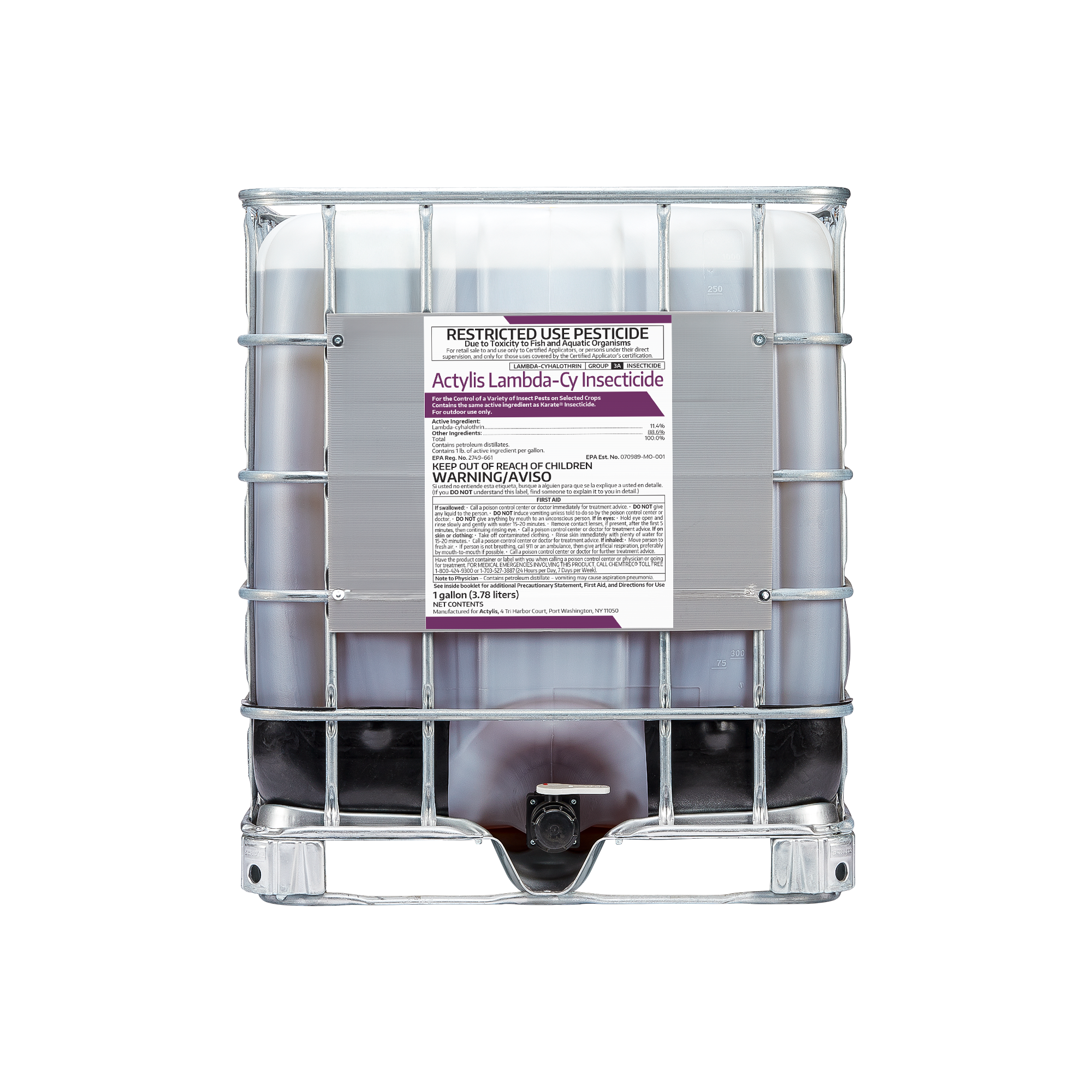 Actylis-Lambda-Cy-Insecticide Tote