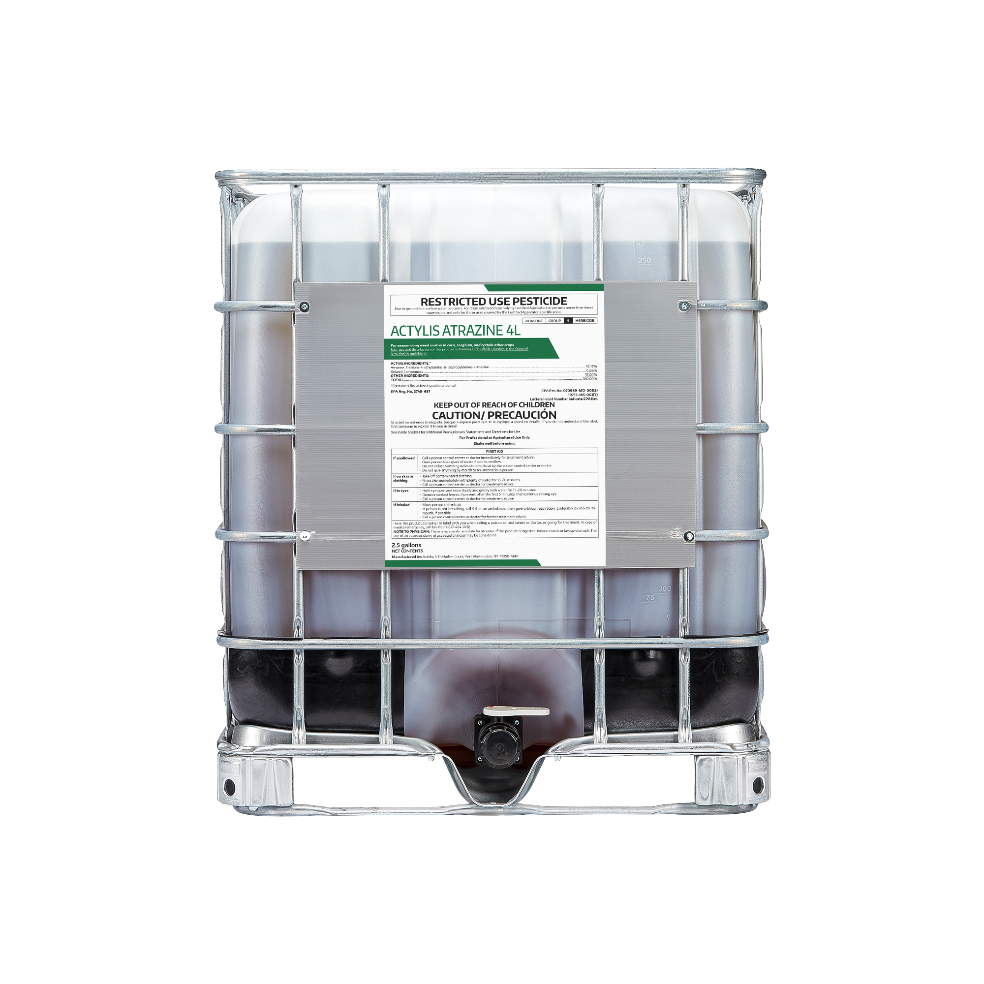 Actylis-Atrazine-4L Tote