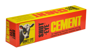 Shut-Eye Pinkeye Patch Cement, 5 oz