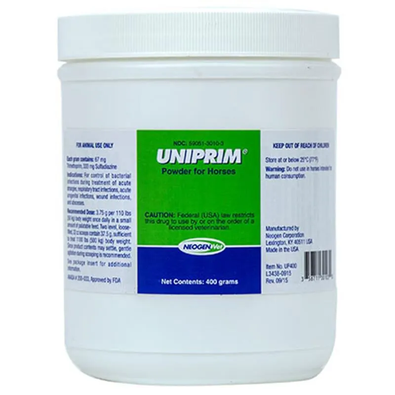 Uniprim Powder for Horses, 400 g