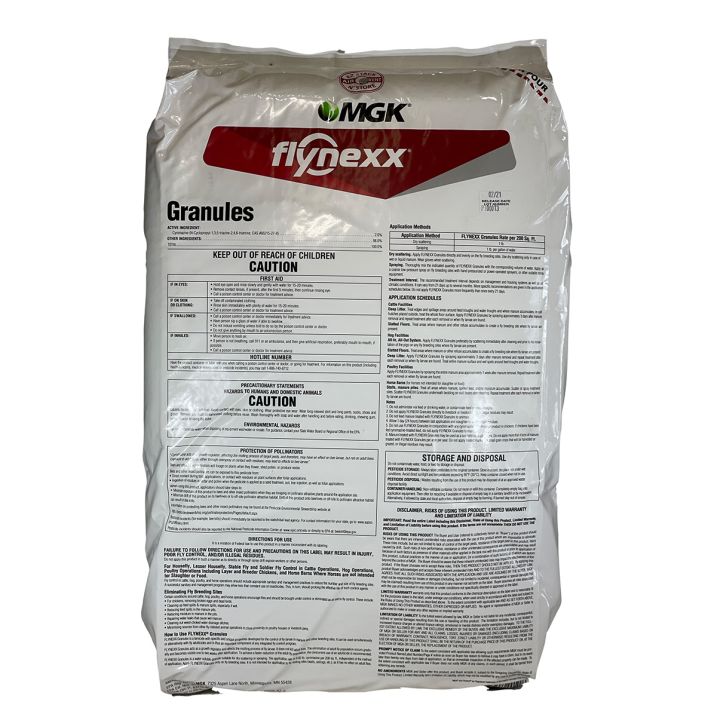 Flynexx Fly Larvicide Granules, 35 lbs