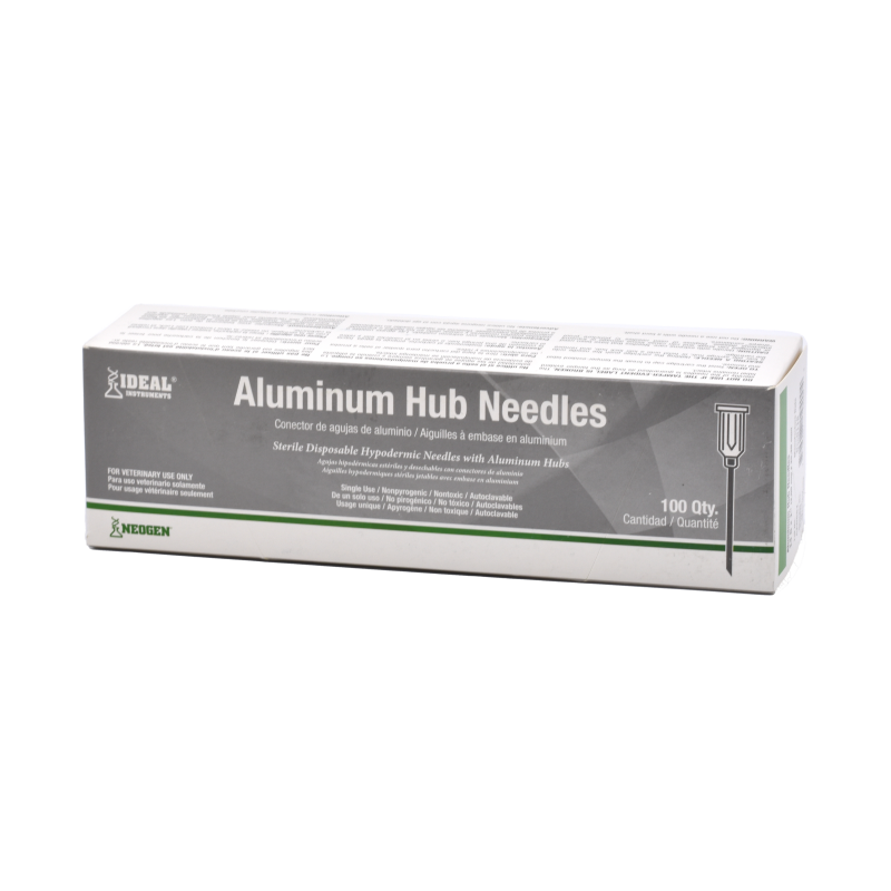14G X 1" Aluminum Hub Needle