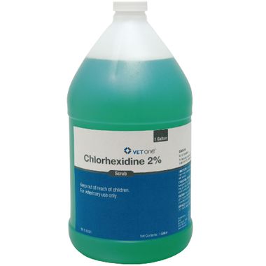 VetOne Chlorhexidine 2- Scrub, 1 Gallon