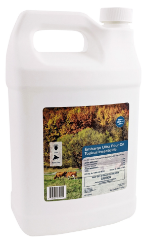 Embargo Ultra Pour-On Topical Insecticide™