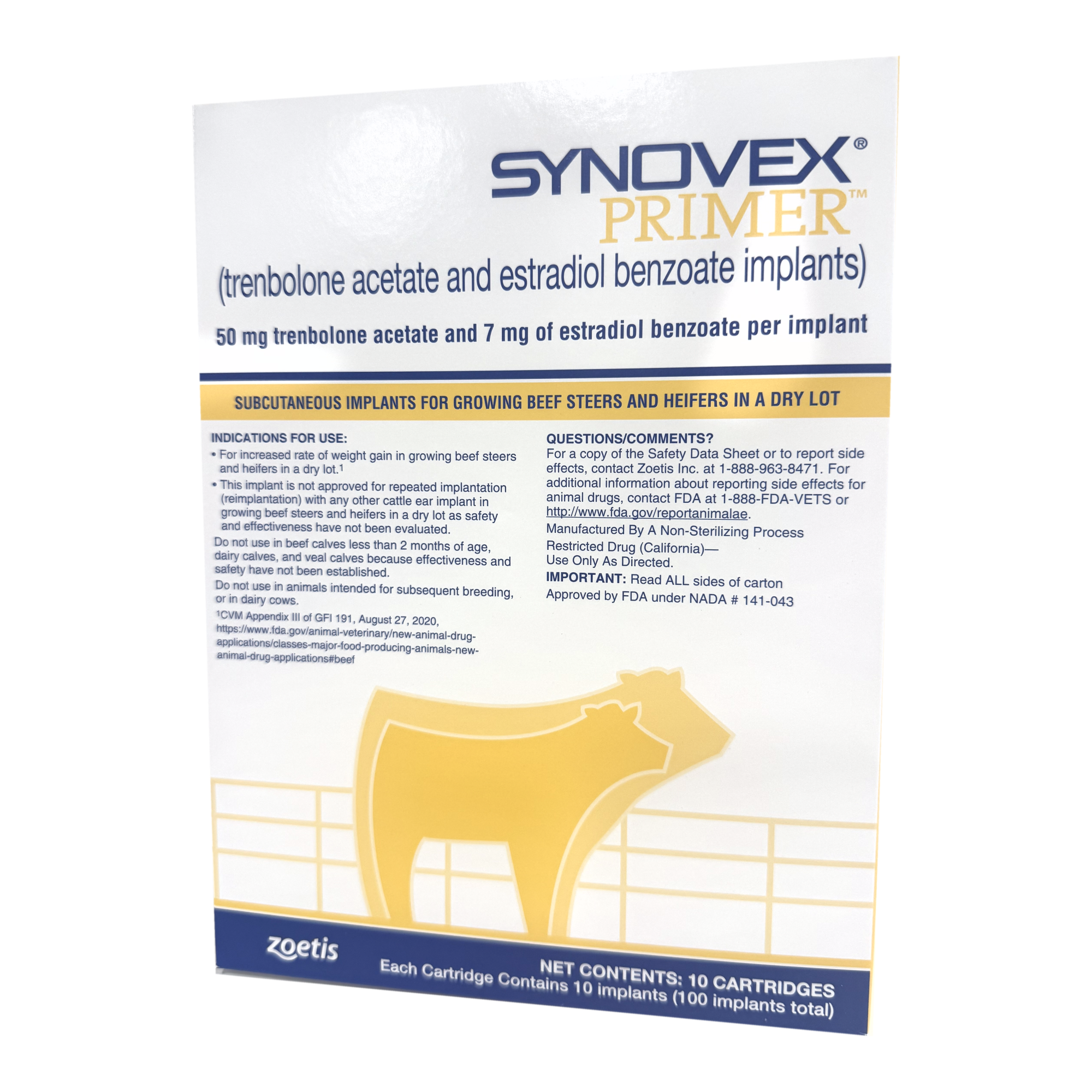 Synovex Primer Box
