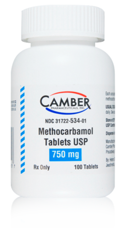 Methocarbamol 750mg 100ct Small bottle fit-main