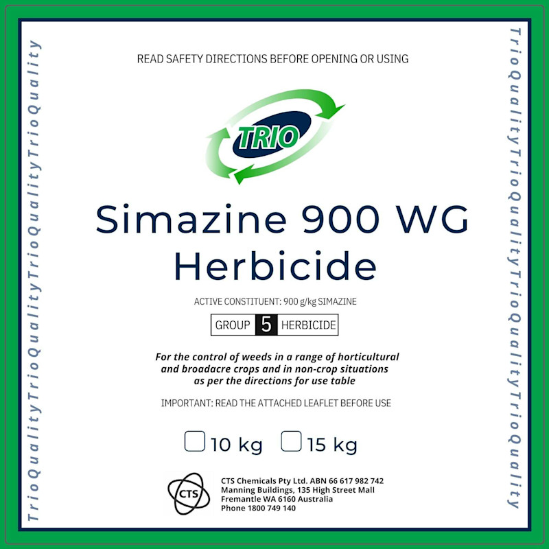 Trio Simazine 900 WG Herbicide