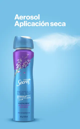 Aerosol
Aplicación Seca