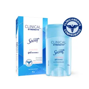 Gel invisible Secret Clinical Strength pH Balanced