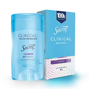 Gel invisible Secret Clinical Strength pH Balanced