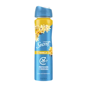 Spray Antitranspirante Vainilla