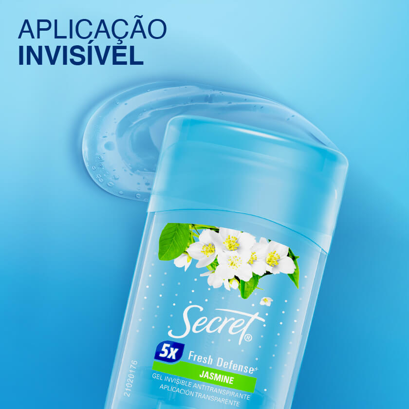 Desodorante em Gel Antitranspirante Secret Jasmine 45 g