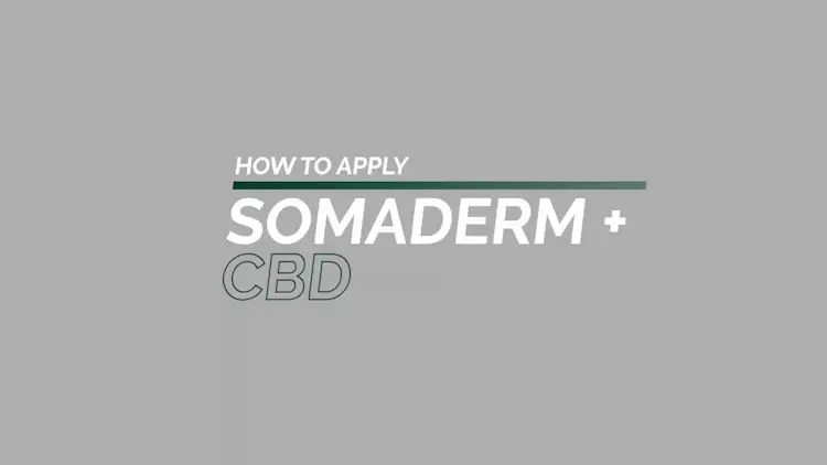 SomaDerm CBD Video- How to Use image