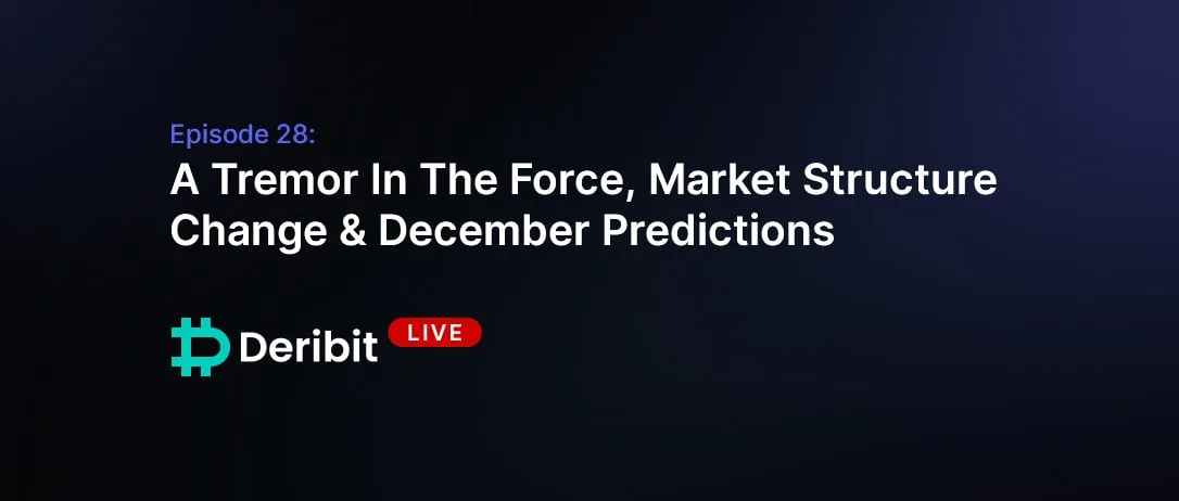 Episode 28: A Tremor In The Force, Market Structure Change & December Predictions