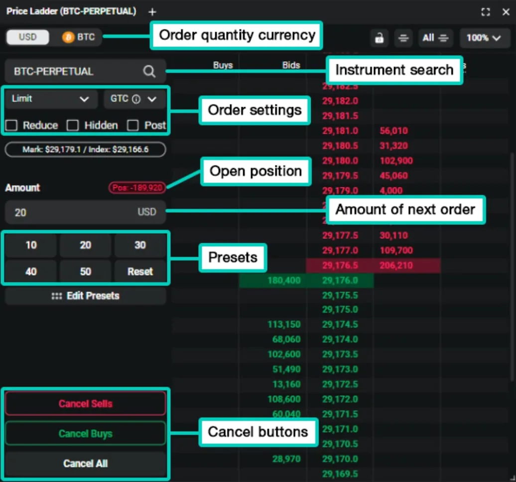 Deribit_Insights - Deribit Price Ladder - Image (4/8)