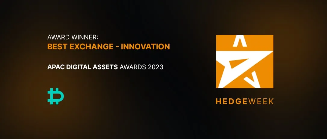 Deribit Has Won Hedgeweek’s Best Exchange – Innovation Award