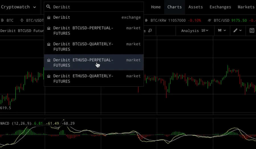 Deribit_Insights - Cryptowatch adds Deribit market data - Image (1/1)