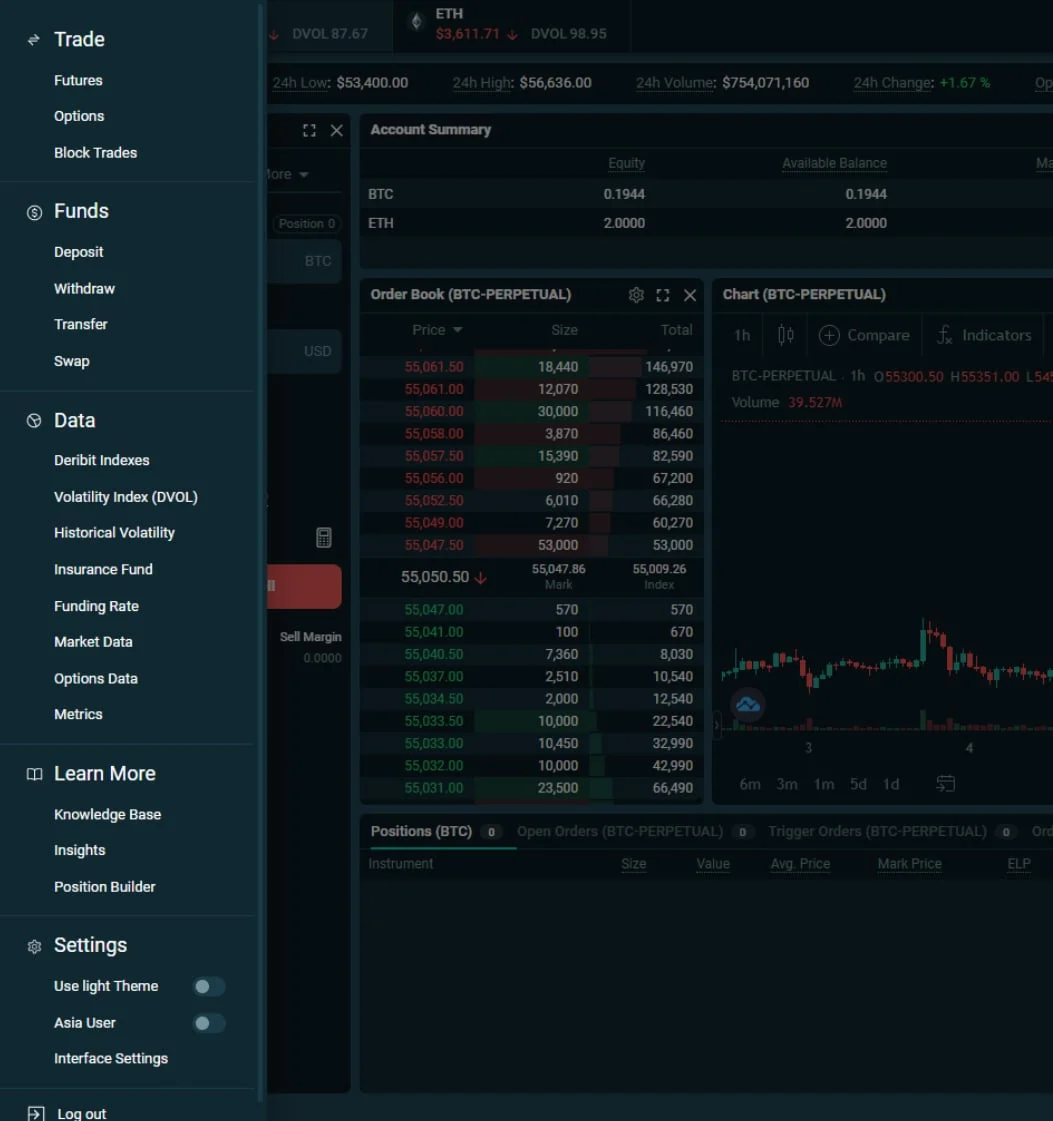 Deribit_Insights - Introducing New User Interface - Image (2/21)