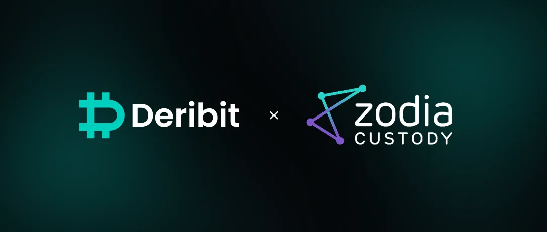 Deribit Becomes Newest Member of Zodia Custody’s Interchange network